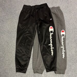Champion Kids' Black and Gray Sweatpants Lot